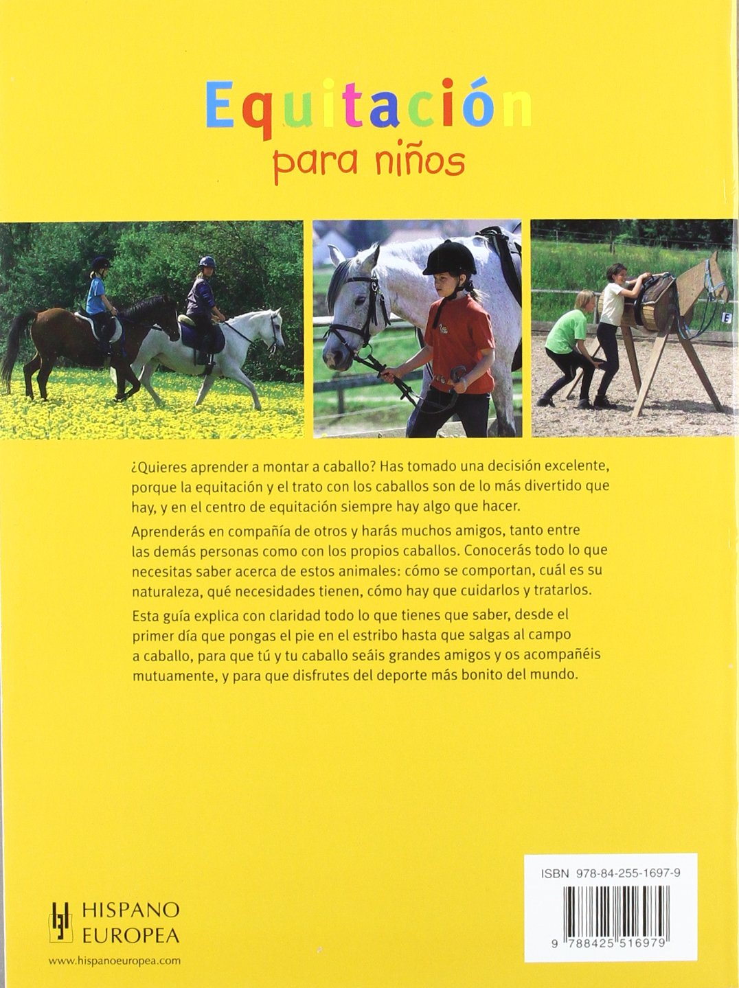 Equitación para niños (SIN COLECCION)