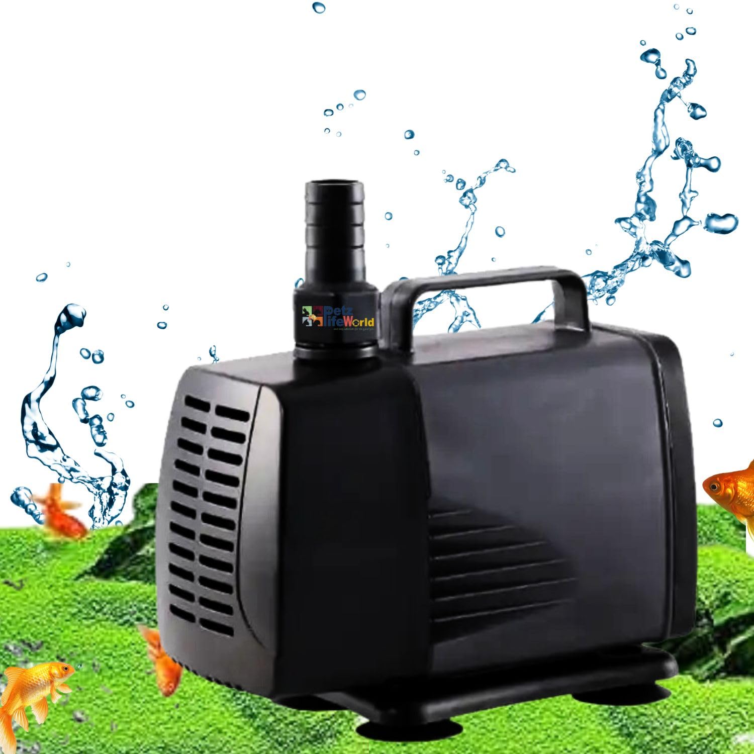 Sobo WP-8000 | Power-135W | Output-6000L/H | H.max-5.5M Aquarium Completely Submersible Pump for Koi Pond, Waterfall and Hydroponics | Extremely Quiet Operation (B0CNCZ6MN5) Amazon Price History, Amazon Price Tracker