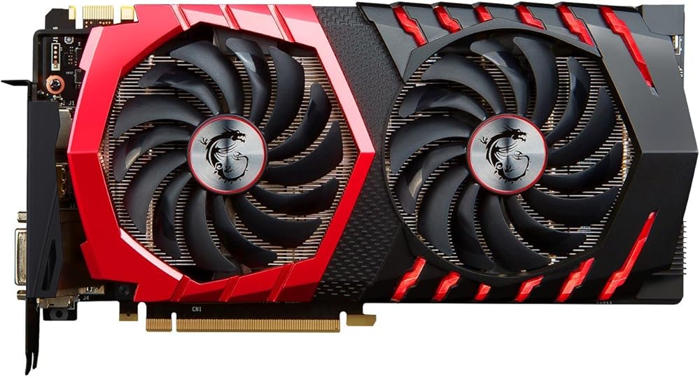 MSI Gaming GeForce GTX 1070 8GB GDDR5 SLI DirectX 12 VR Ready Graphics Card thumbnail 2