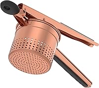 Vista 9 de Ricer de patatas grande de 15oz, triturador de patatas de acero inoxidable resistente con mango ergonómico, herramienta de cocina trituradora