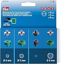 Prym 673131 Jeu d'outils pour œillets avec rondelles Prym