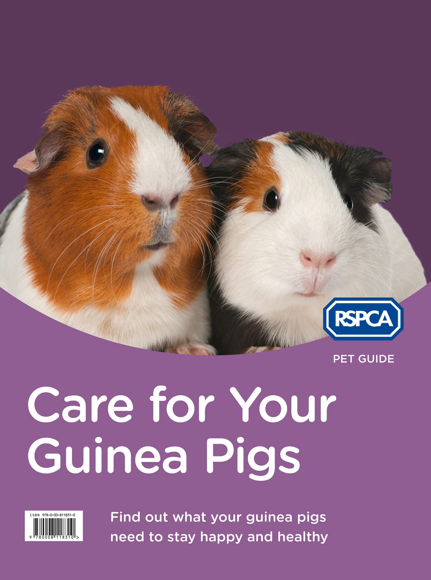 Care for Your Guinea Pigs: The Official RSPCA Guide to Pet Housing, Feeding, and Grooming (RSPCA Pet Guide)