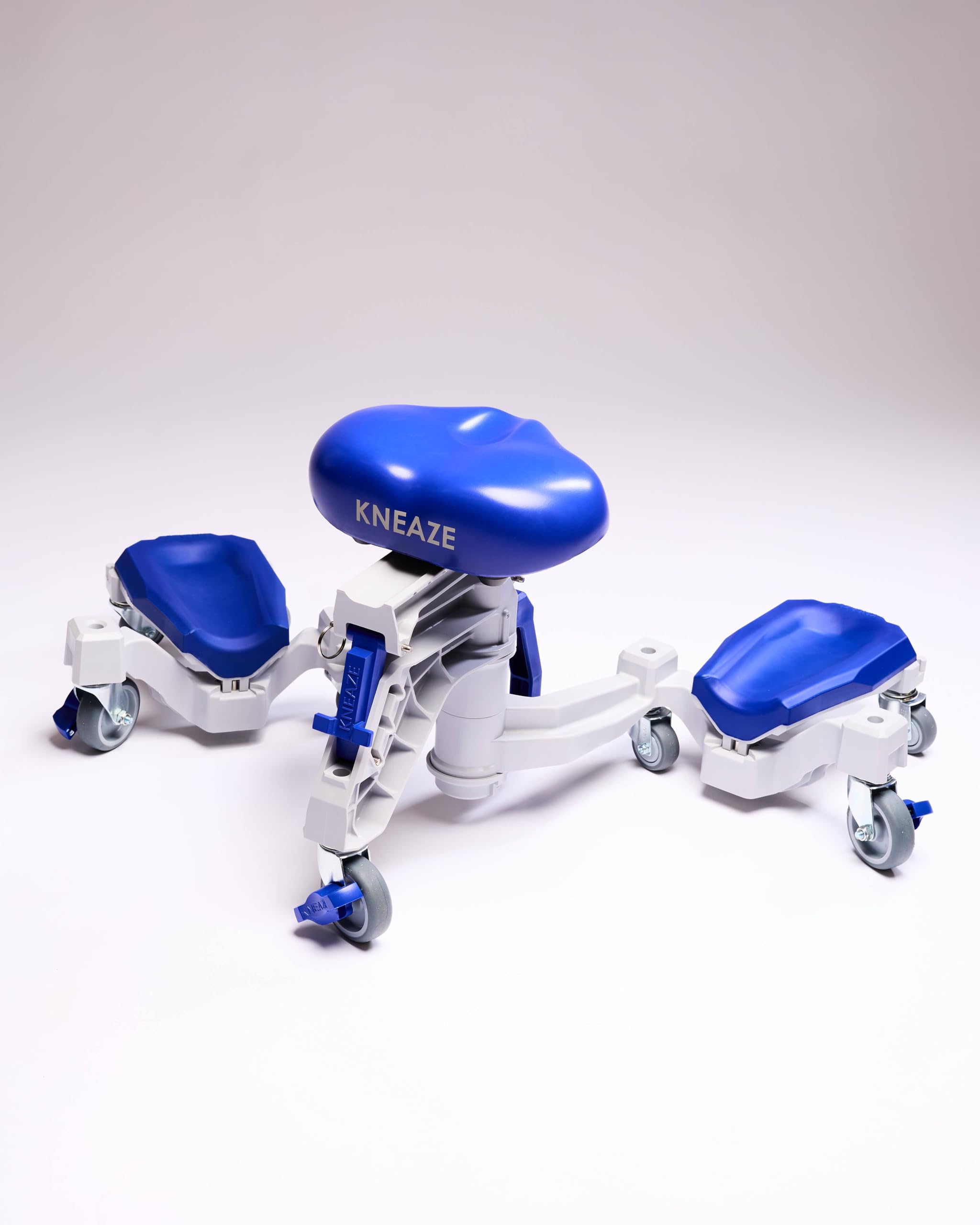 KNEAZE Rolling Knee Pads - Compact Design, Ergonomic Comfort, Versatile Storage, Durable Construction