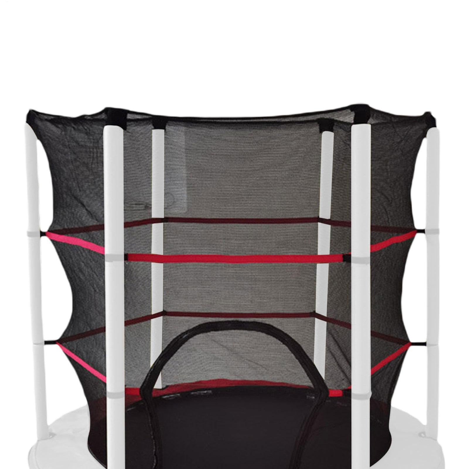 Rete per trampolino, 55,12 inSafetyEnclosureNet, rete di sicurezza portatile, recinzione di sicurezza in polietilene per trampolino, ricambio durevole SafetyNet per giochi di all'aperto