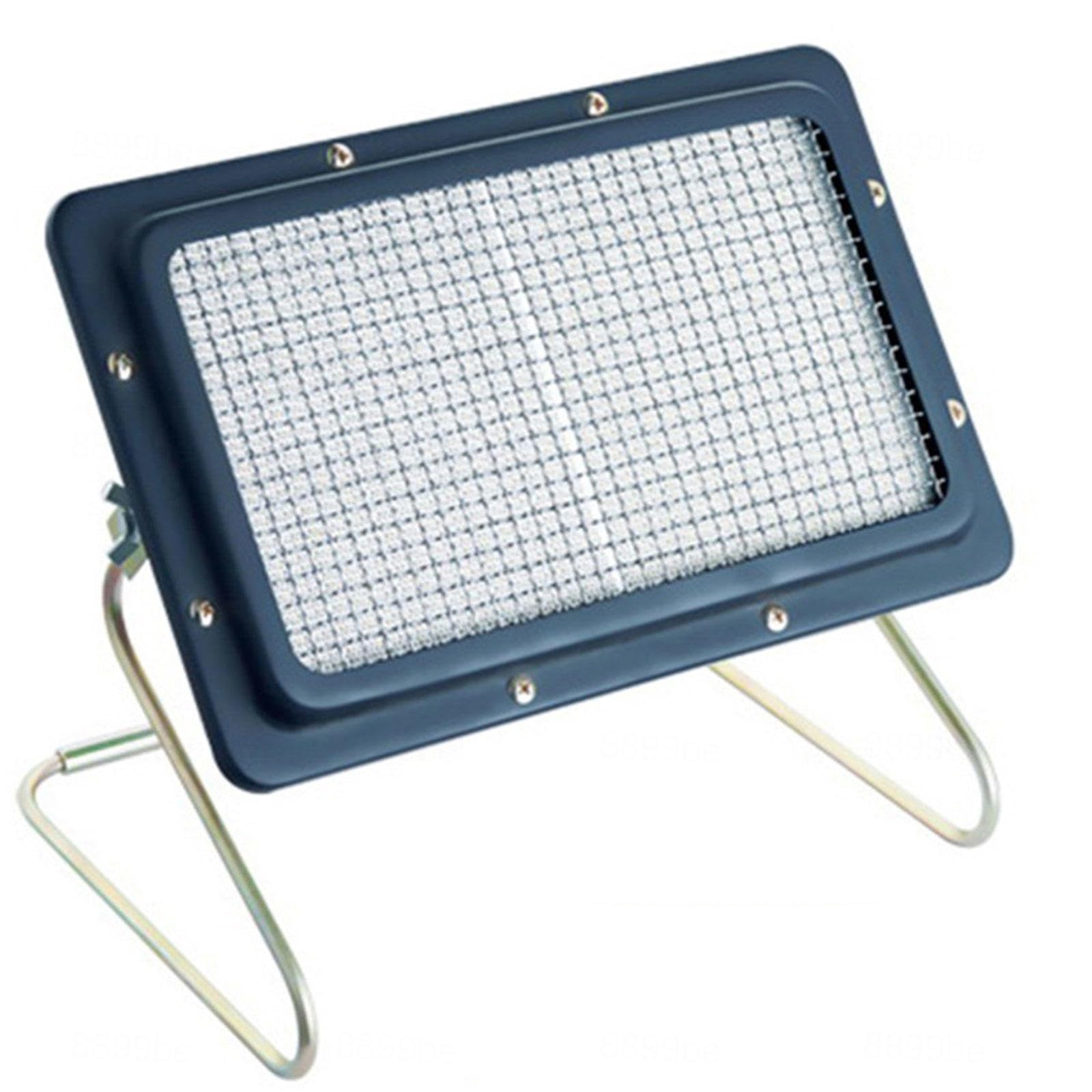 Riscaldatore Radiante a Propano - Riscaldatore a Gas GPL Portatile da 3,6 KW - Stufa a Gas Portatile per Garage, Officine e Cantieri - Superficie di Riscaldamento Fino a 450 Mq. Ft