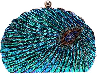 TENDYCOCO Womens Clutch Wallet Sequin Clutch 1pc Beaded and Sequins Evening Bag Women Hand Bag Elegant Hand Bag for Party Womens Clutch Women Clutch Purse
