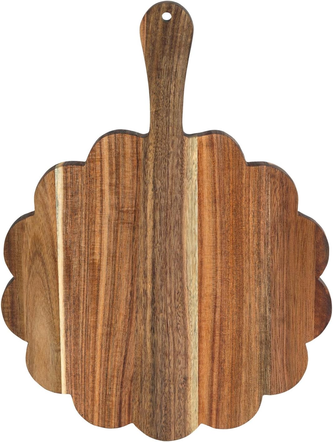 2 Pcs Scalloped Cutting Boards Wood Set (2 PACK)