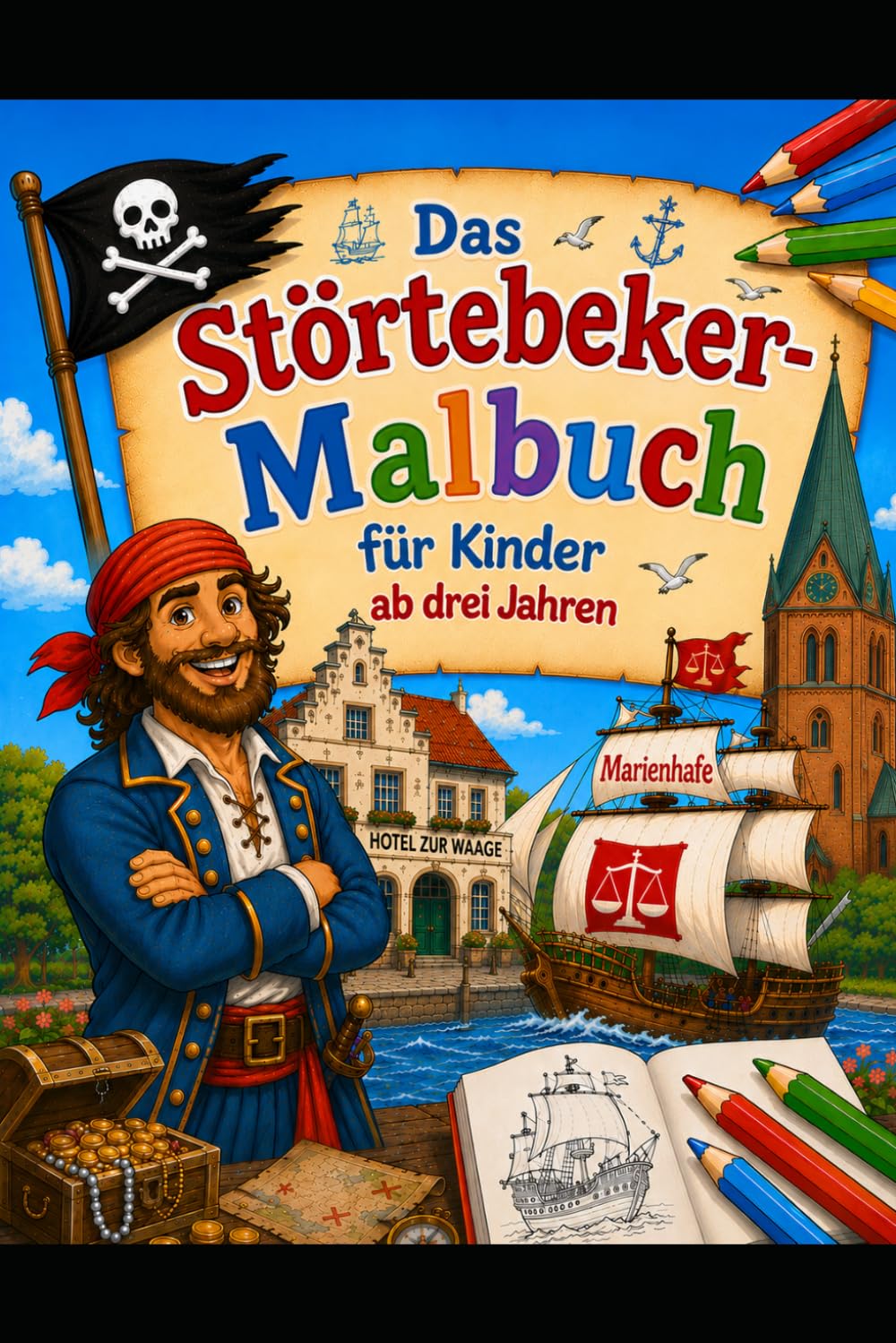 Das Störtebeker Malbuch: Für Kinder ab 3 Jahren