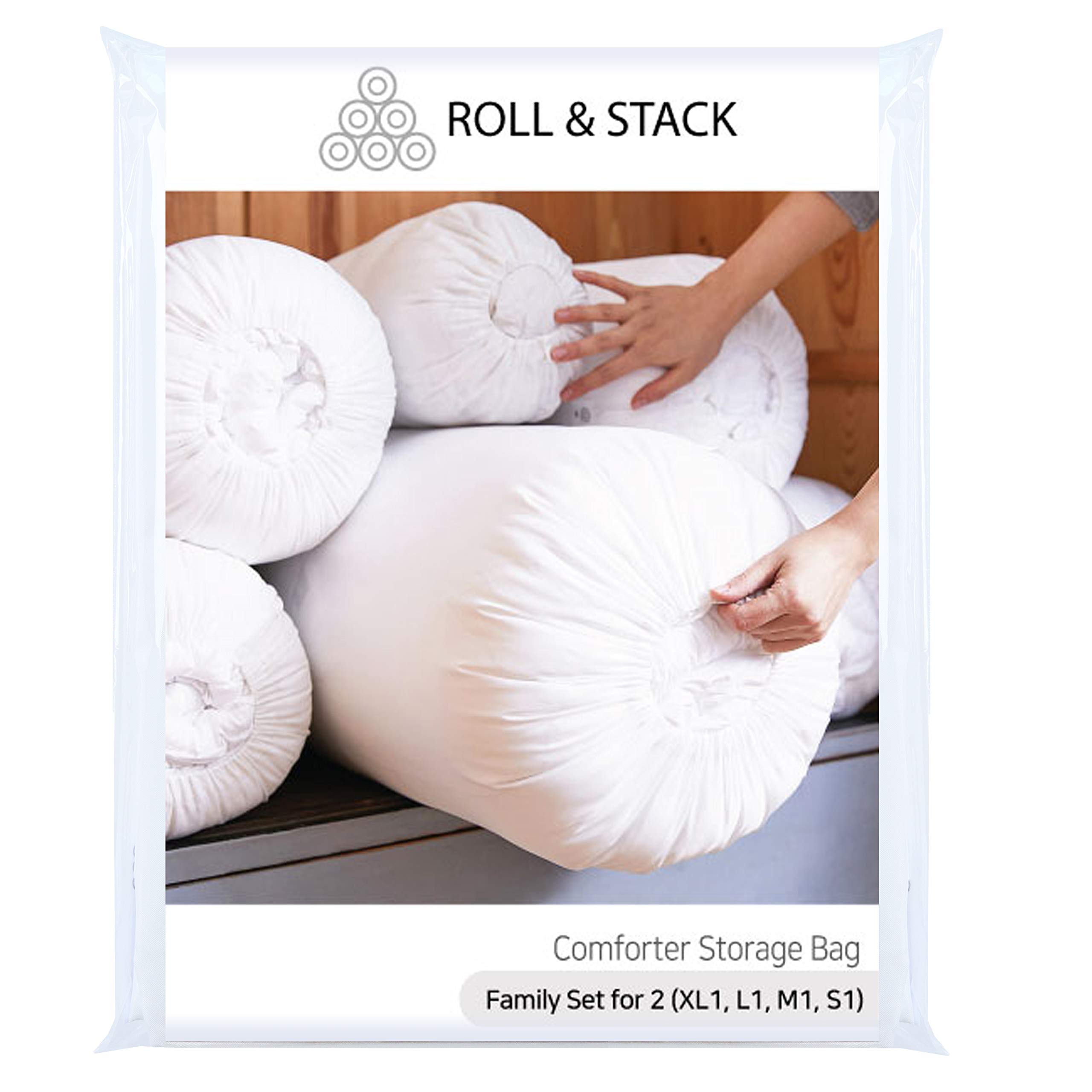 Amazon｜Roll&Stack ロールアンドスタック ふとん収納袋 - 2人