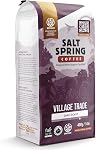 Café en grains Blue Heron de Salt Spring Coffee, café biologique équitable, fièrement canadien (torréfaction moyenne foncée, 400 g)