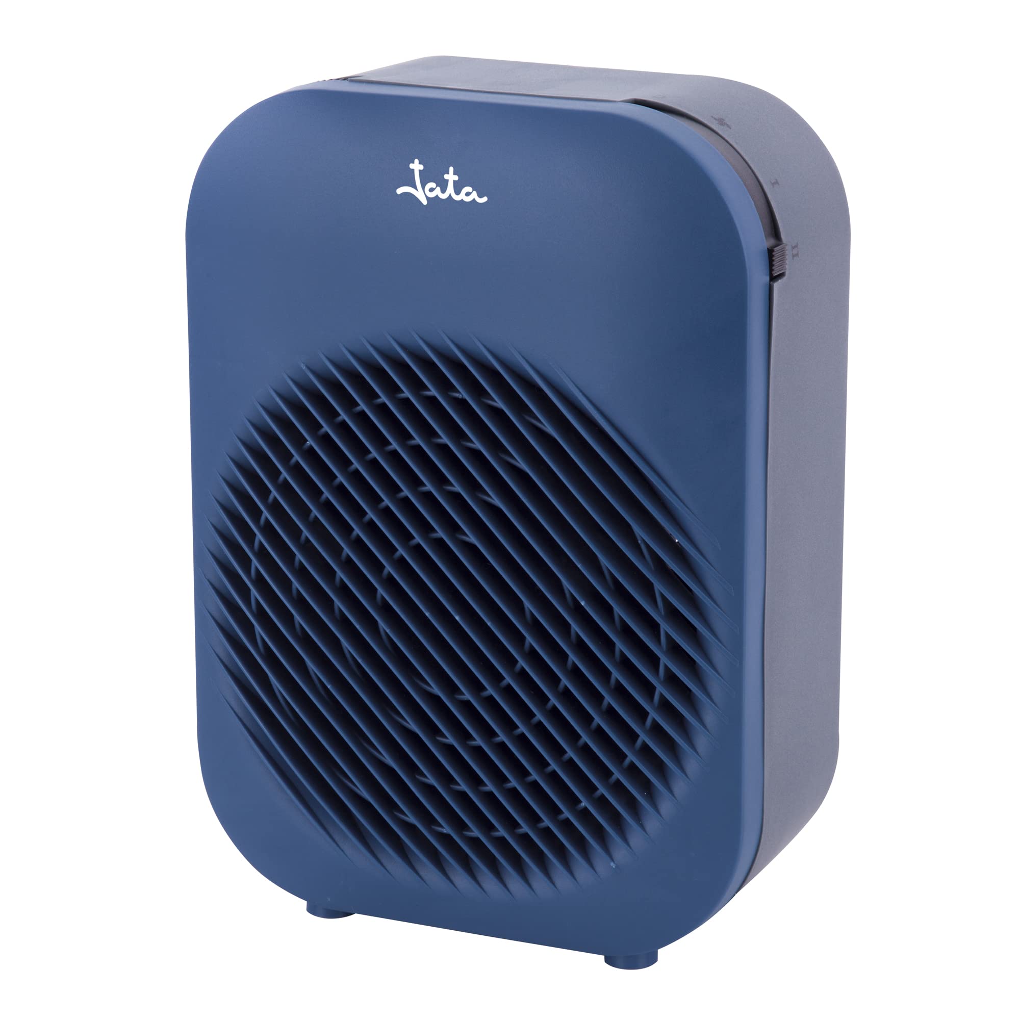 Radiateur Soufflant Vertical Bleu Universel 2000W Noir