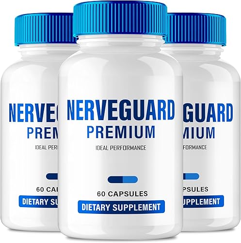 Nerve Guard - Píldoras prémium para neuropatía, pastillas de suplemento de salud nerviosa avanzada NerveGuard - Máxima fuerza, circulación saludable