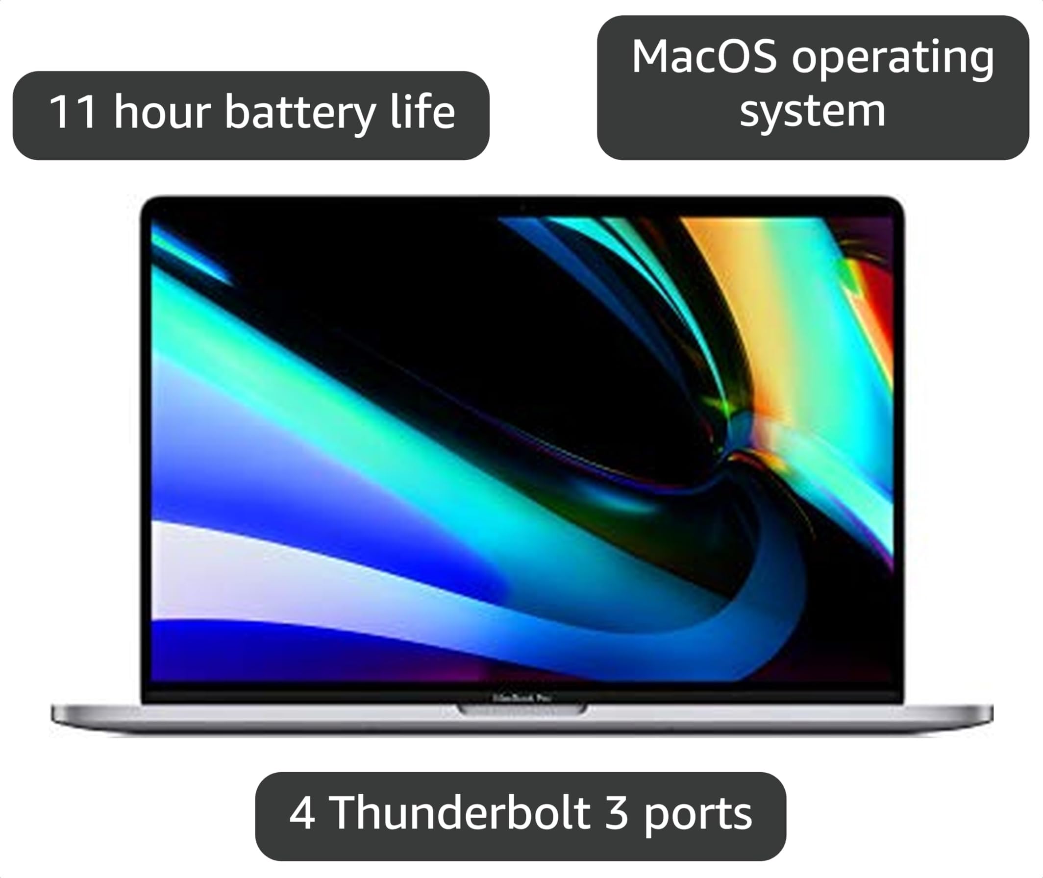 Amazon.com: Apple 2019 MacBook Pro with 2.3GHz Intel Core i9, 16