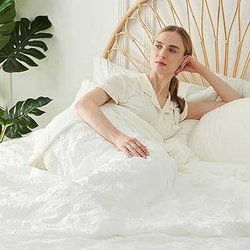 Amazon.com: Cozy Bliss Cooling Comforter Queen Size