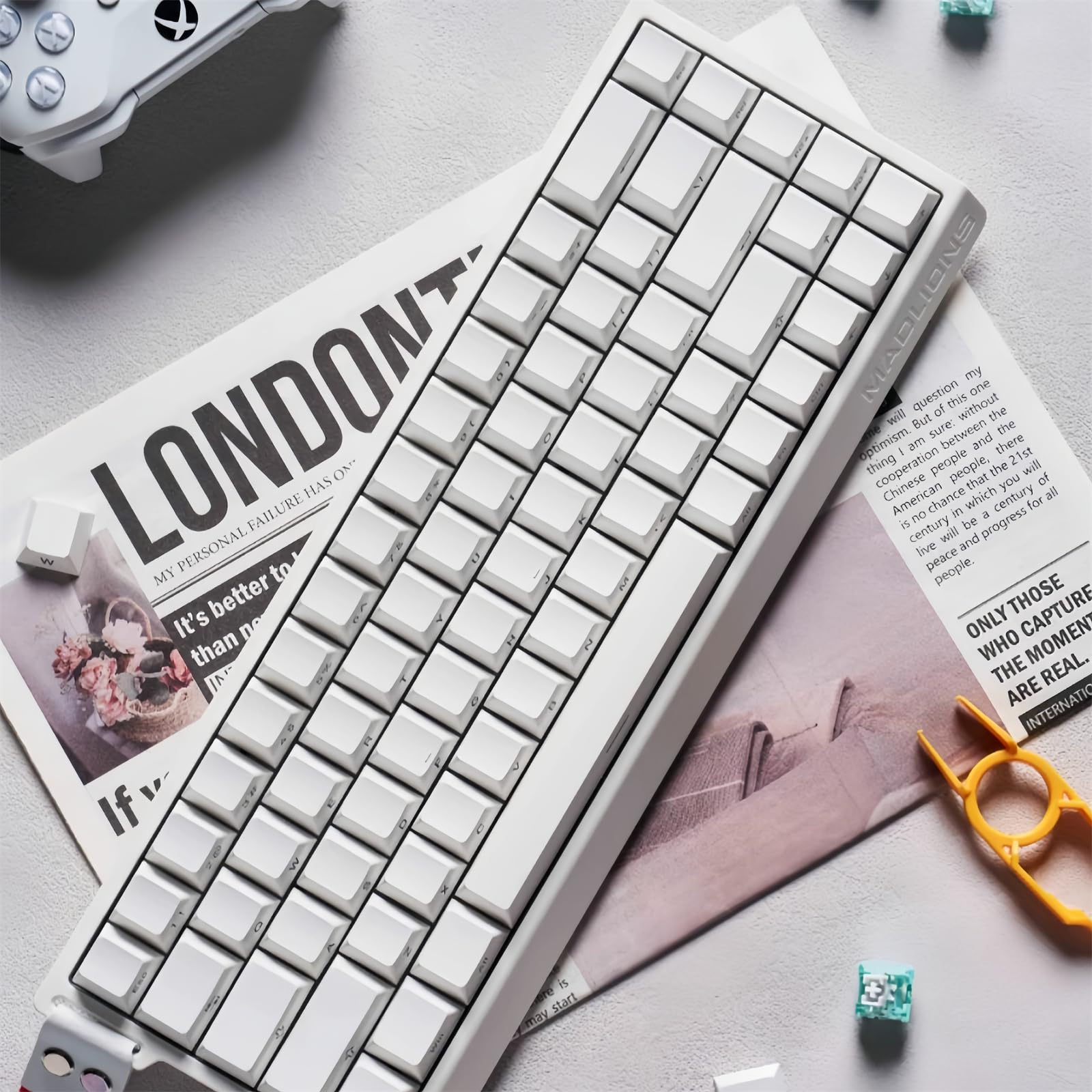 m♡  Amazon.com: ZMX MADLIONS MAD 68 HE Magnetic Switch Keyboard,Hall