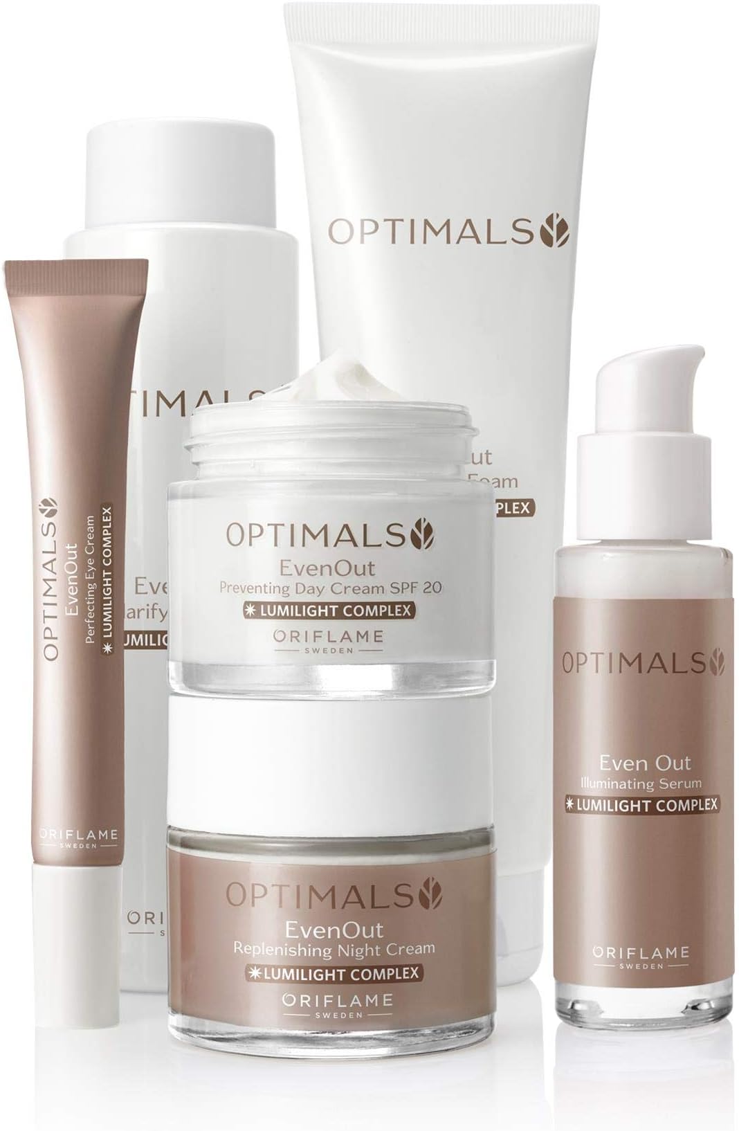 Optimals Even Out Set For Performing Skin Care Routine To Reduce The Appearance Of Dark Spots And Discolouration For A Naturally Radiant And Even Skin Tone