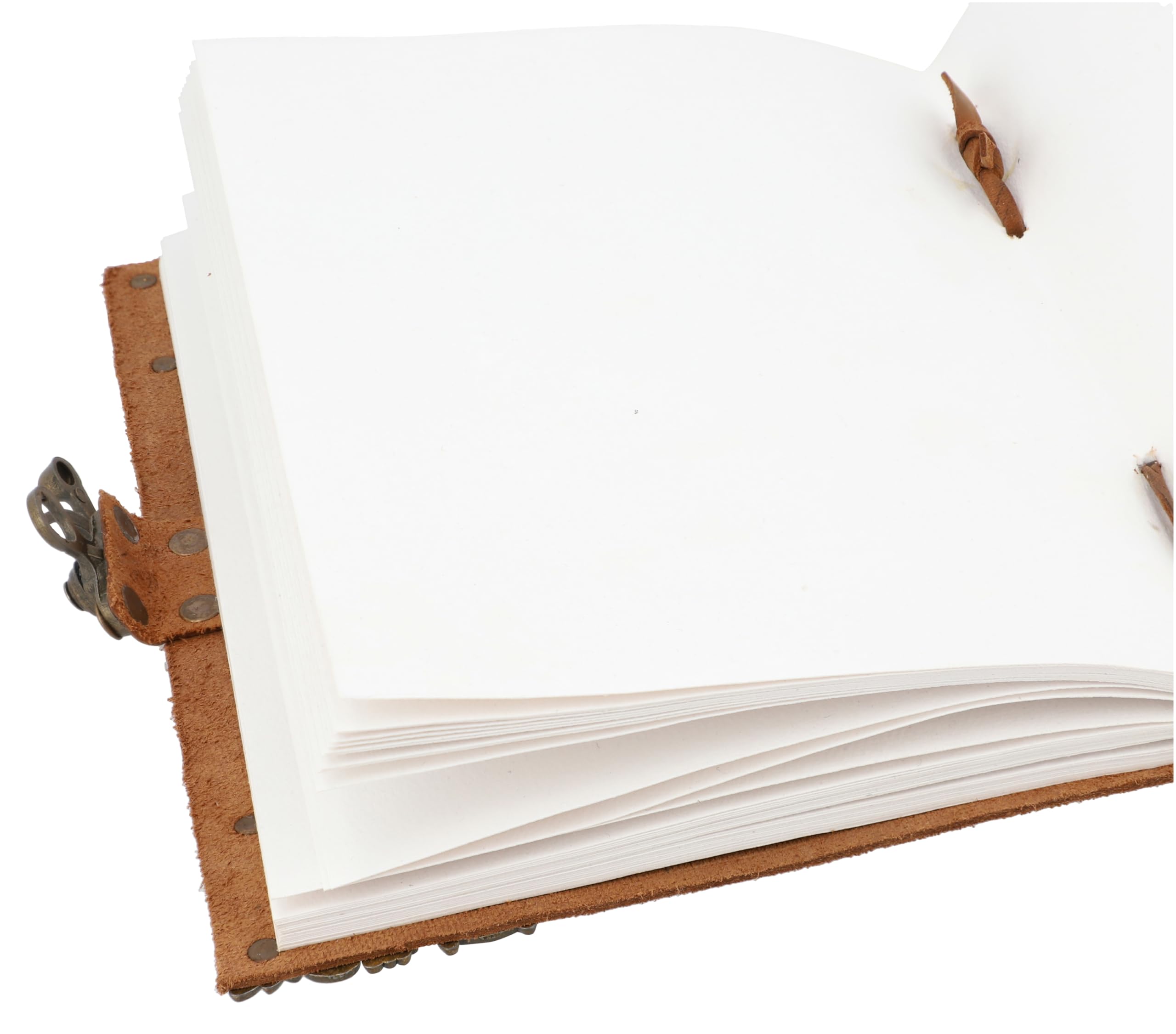 Gusti Cuir studio - Carnet de notes"Gerendiell" Cuir de buffle GL 2P49-24-20
