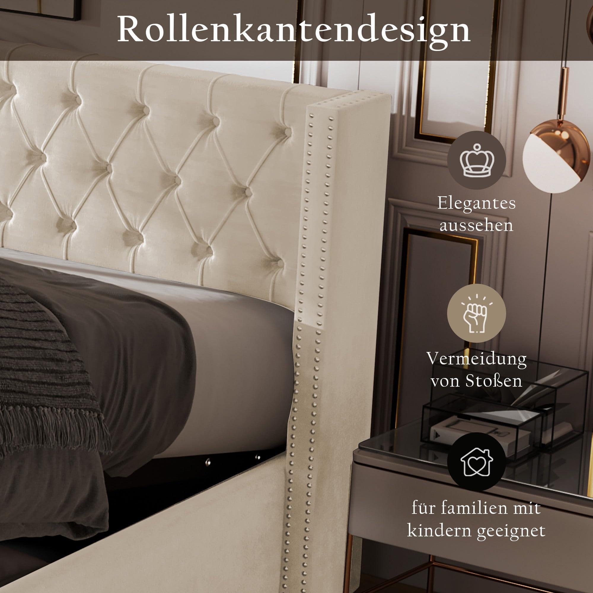 Dalred Hydraulisch gestoffeerd bed, verstelbaar hoofdeinde, bed met lattenbodem van metalen frame, fluweel, modern bedframe met opbergruimte, lichtgrijs (incl. matras) (90x200cm Dalred Hydraulisch gestoffeerd bed, verstelbaar hoofdeinde, bed met lattenbodem van metalen frame, fluweel, modern bedframe met opbergruimte, lichtgrijs (incl. matras) (90x200cm