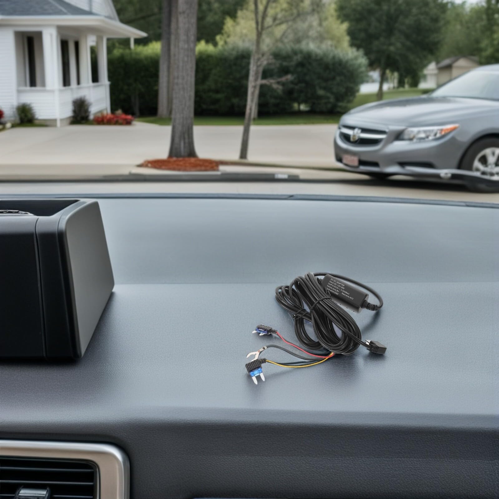 Kit Cablaggio per Dashcam Usb-c a 3 Core, Cavo di Alimentazione Acc per Auto Controllo Automatico, Compatibile Telecamera da Cruscotto, Alimentazione Stabile per Uso in Viaggio