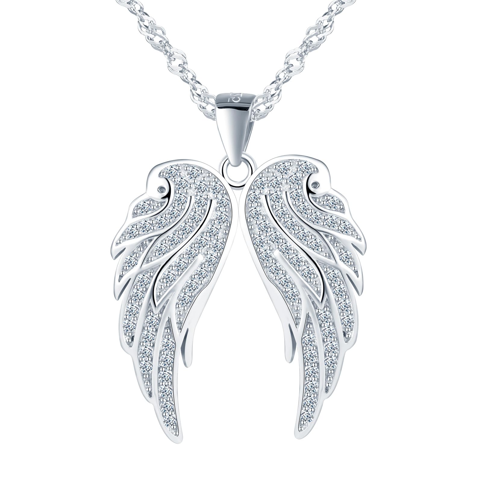 Atentuyi Cz Solitario Ciondolo Collana D'argento Aureola Collana