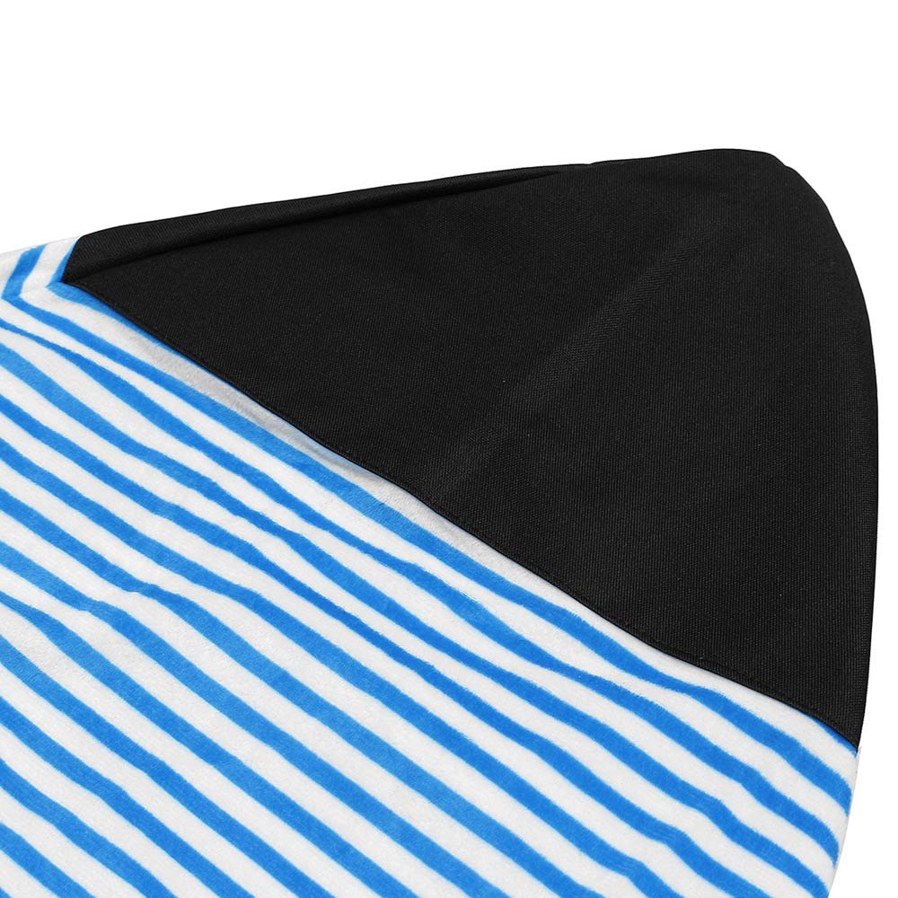 Shumo Surfboard Chaussettes Housse De Protection pour Sac De Surf à Rayures Bleues Et Blanches
