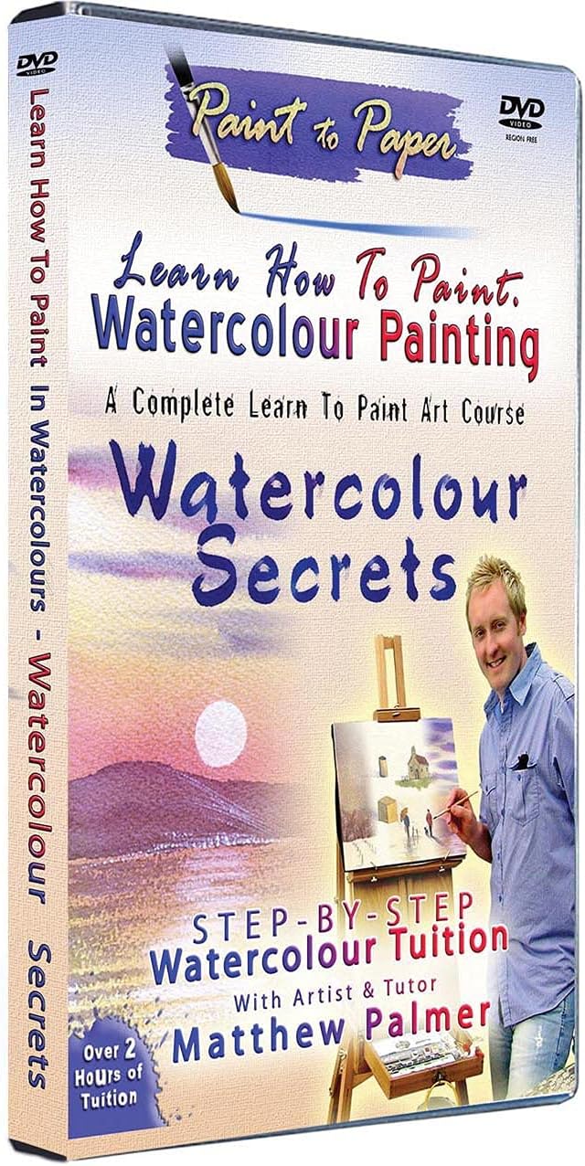 Learn how to paint in Watercolours Watercolour trade Secrets DVD with Matthew Palmer