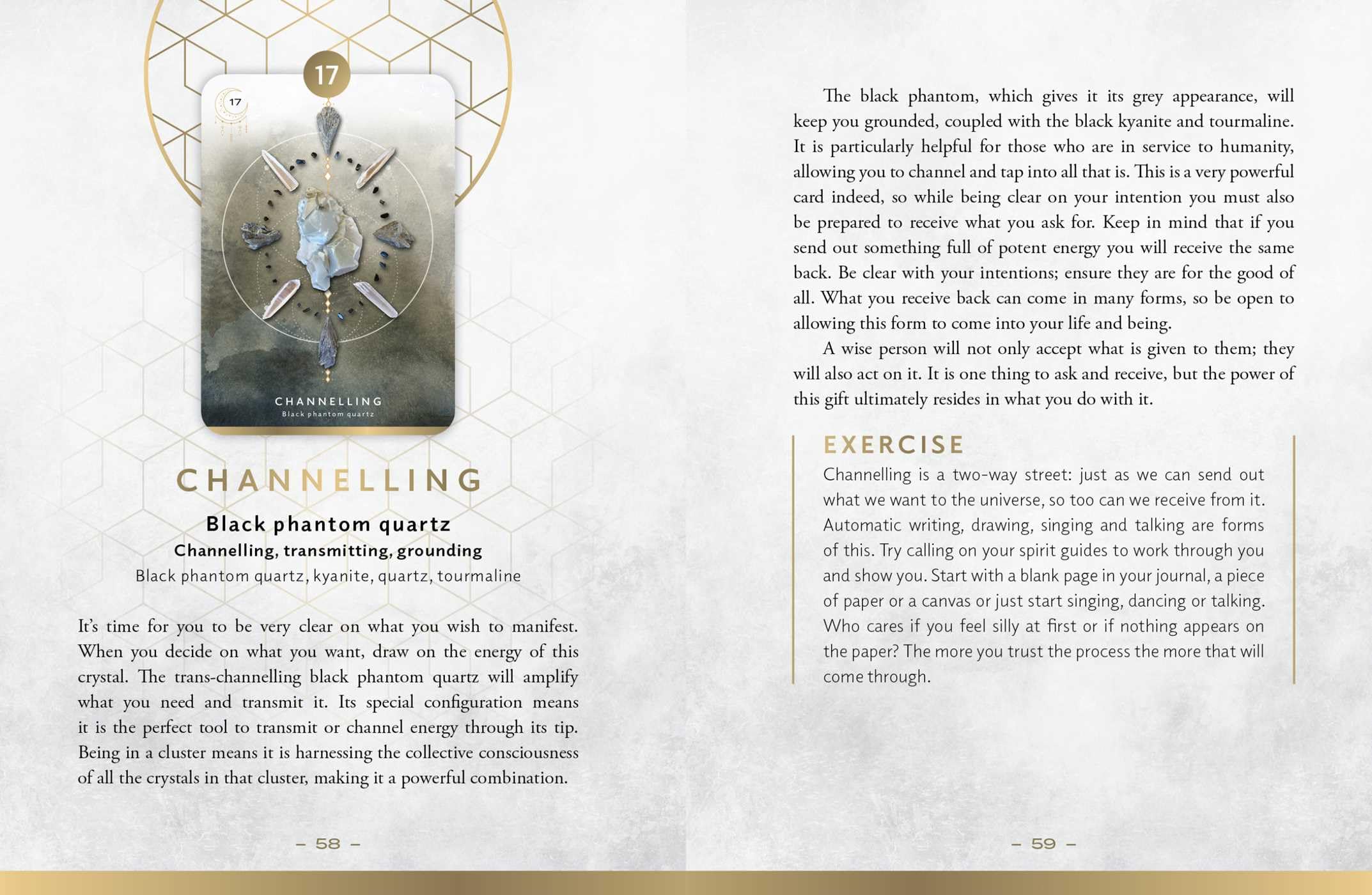 Crystal Grid Oracle - Deluxe Edition: Spiritual guidance using nature's tools