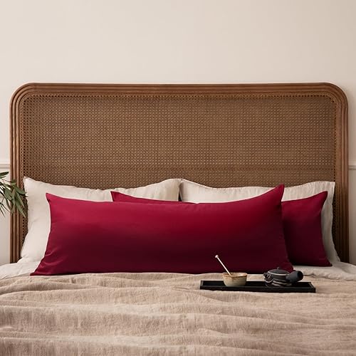 Vista 427 de Thmyo Paquete de 2 fundas de almohada cuadradas decorativas de algodón, fundas de almohada de sublimación en blanco, fundas de cojín blancas