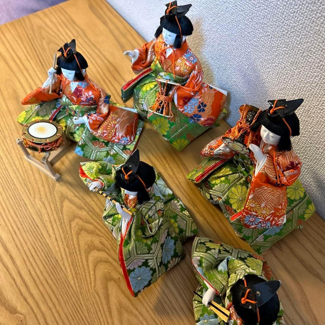 雛人形 五人囃子　桐箱付き　京人形　松屋 雛人形 五人囃子 桐箱付き 京人形 松屋 楽天市場】雛人形 五人囃子