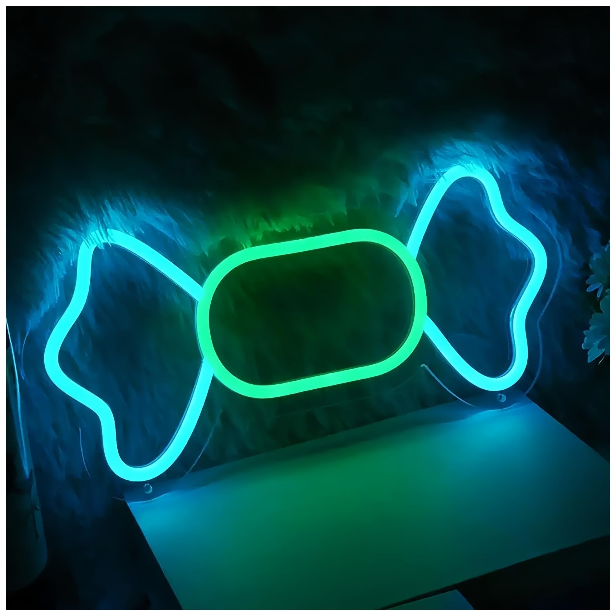 Luci al neon Per insegna al per neon per alimentazione per USB dimmerabile 13cm×25cm