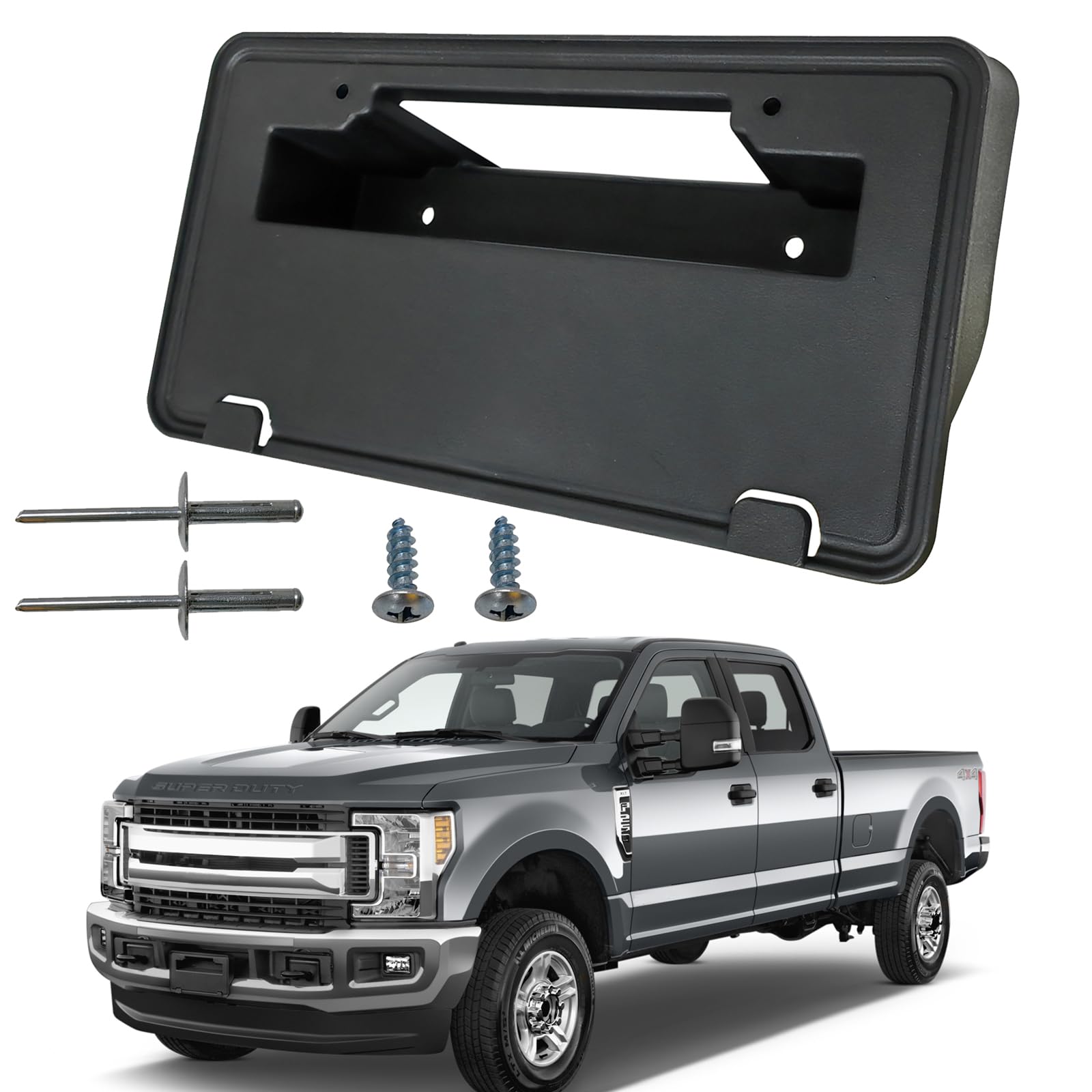 Amazon.com: KYYET Front Bumper License Tag Plate Frame Bracket