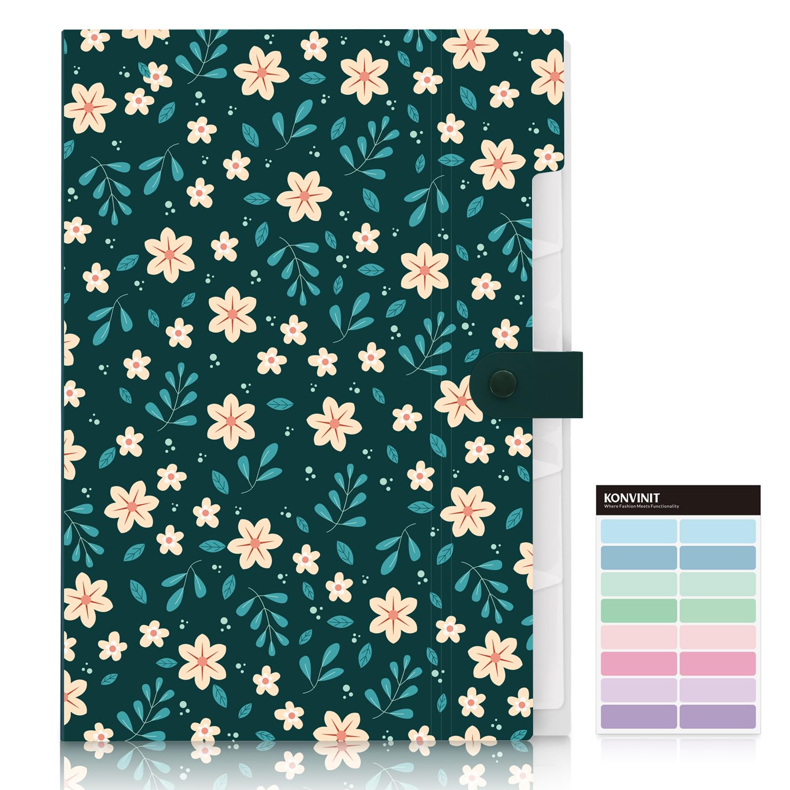 KONVINIT Expanding File Folder