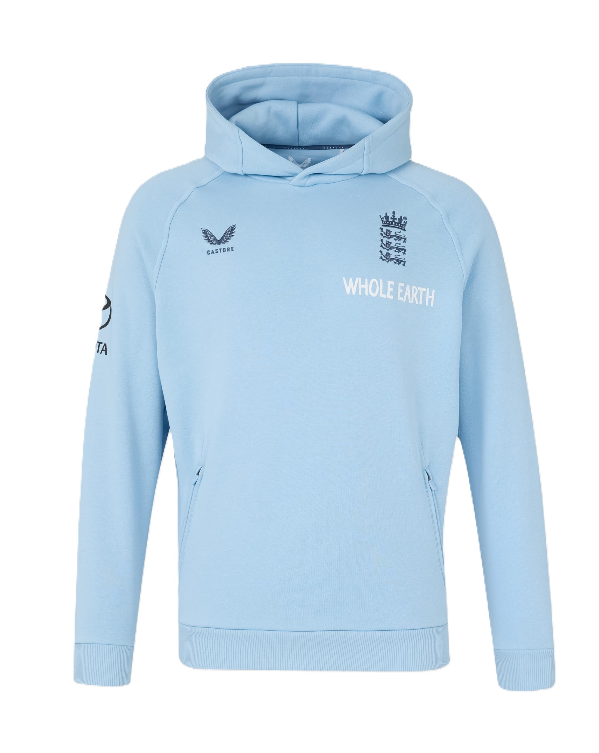 England  Men's  26/27  Cricket Performance Hoodie, Football by Castore in Size L, Sports Direct