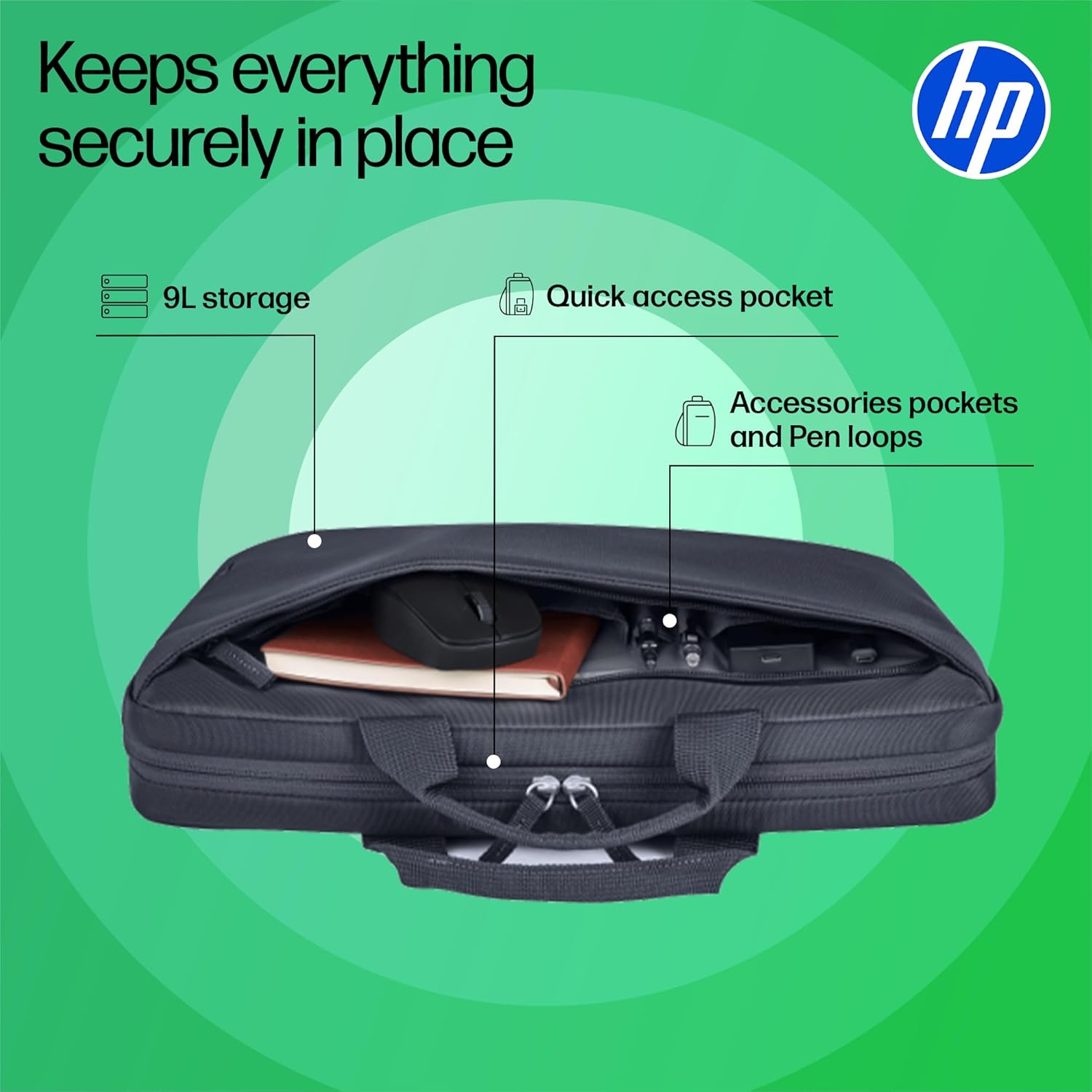 HP Everyday 14-inch Laptop Bag (A08JVAA) 22 71Sgw