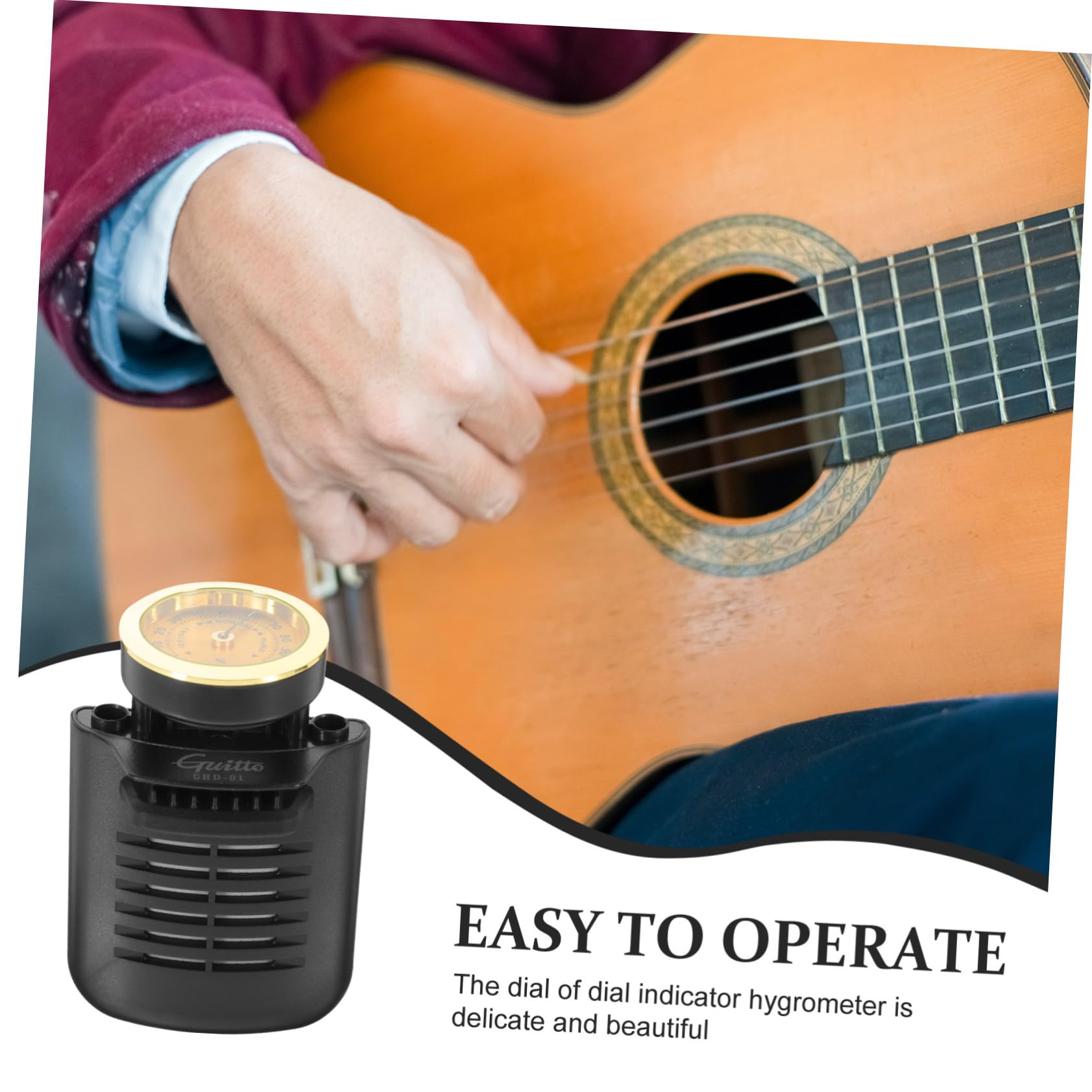 ifundom 2piezas Humidificador De Guitarra Automático Control De Humedad Humidificador Portátil Para Guitarras Acústicas Sistema De Hidratación Para Mantenimiento De Instrumentos