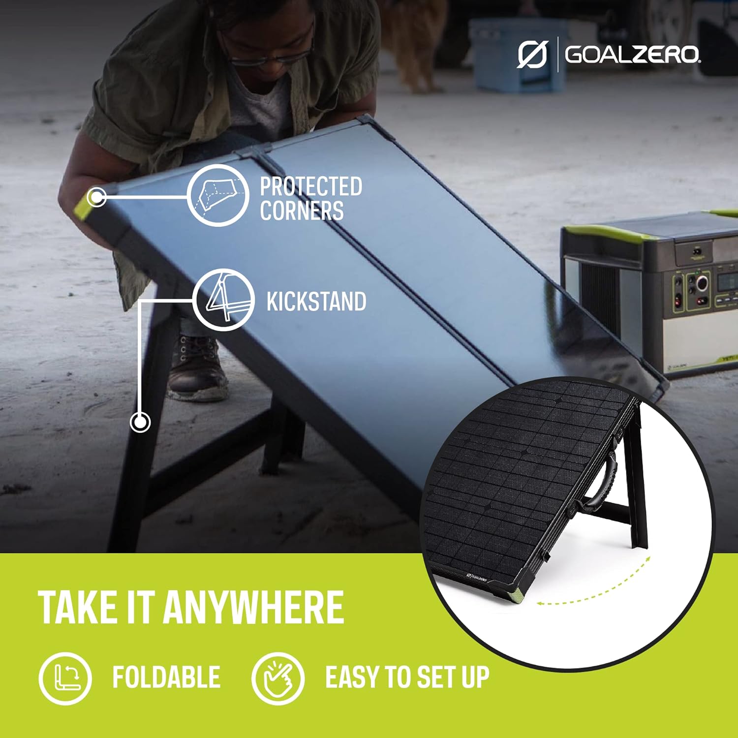 Exclusive Goal Zero Boulder 100 Briefcase, 100 Watt Monocrystalline Solar Panel Best Promo Goal Zero Boulder 100 Briefcase, 100 Watt Monocrystalline Solar Panel