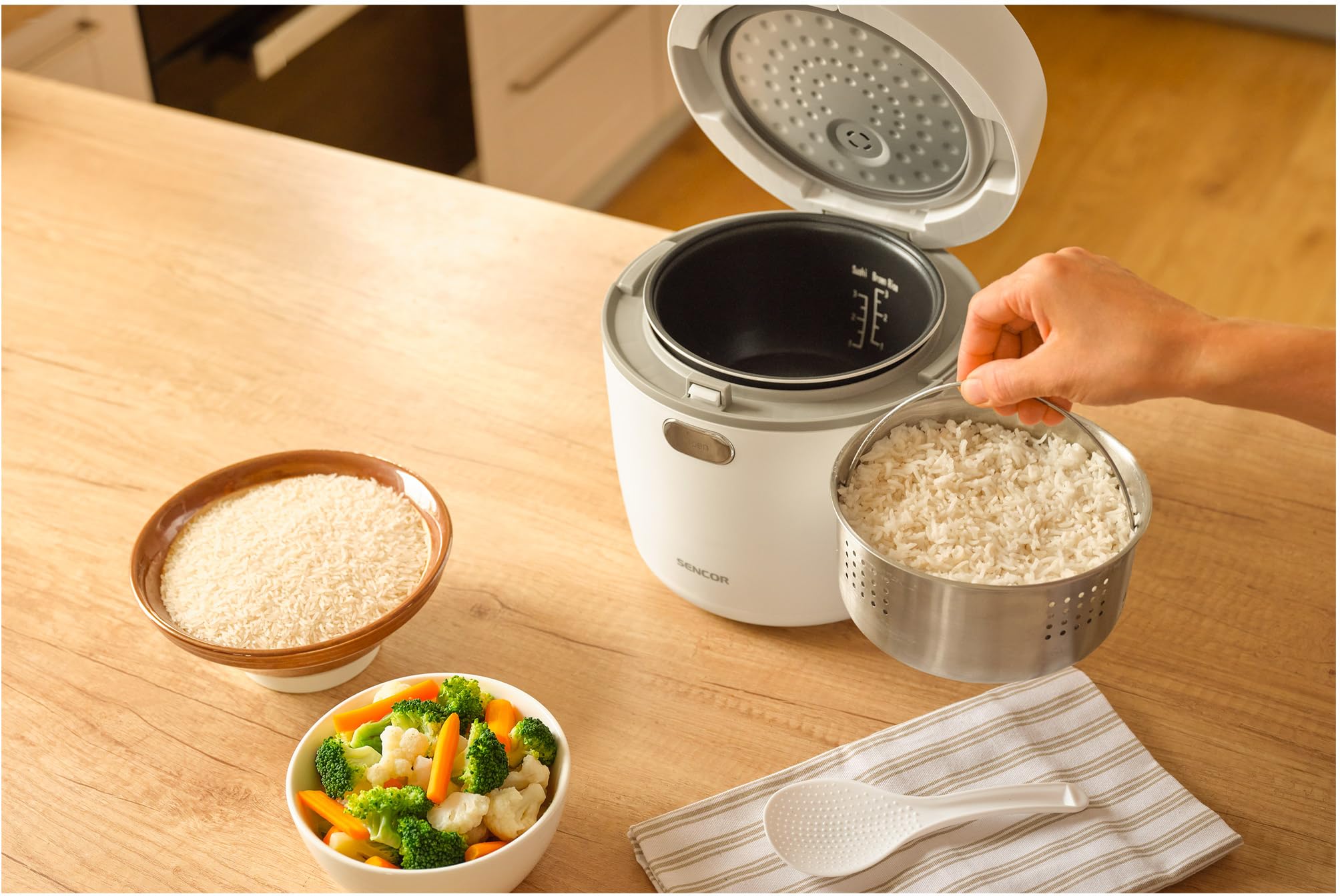 Low Carb Rice Cooker SRM 0670WH SENCOR