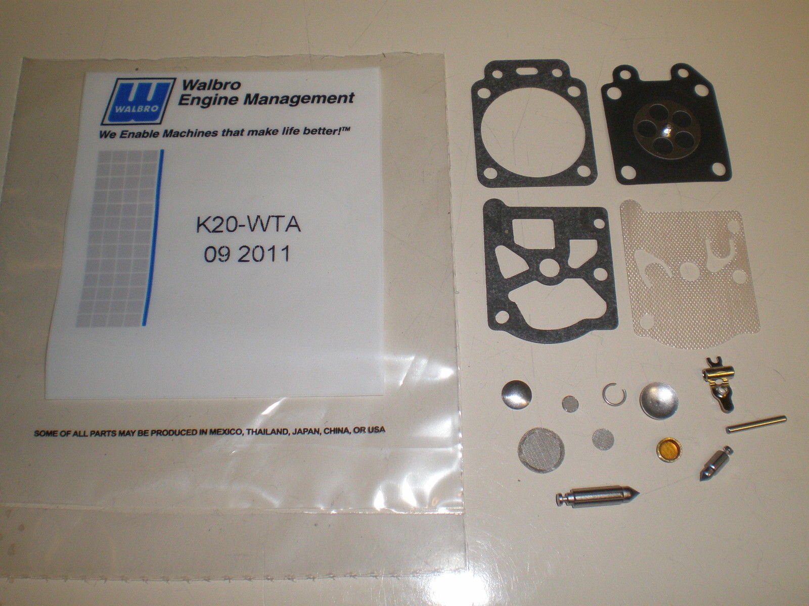 Amazon.com: Walbro OEM Carburetor CARB KIT K20-WTA 503282101