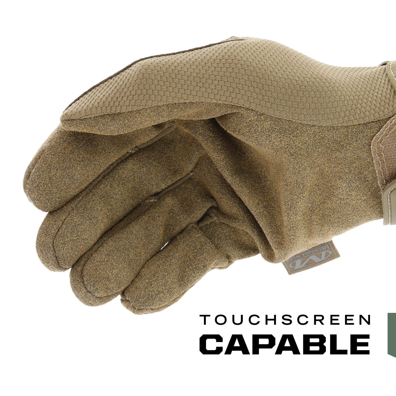 Mechanix Wear - Original Coyote Guantes (X-Large, Marrón)