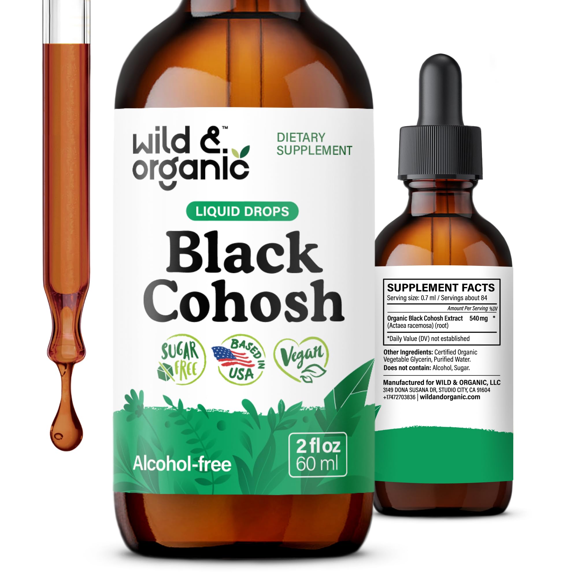 Wild & Organic Black Cohosh Tincture