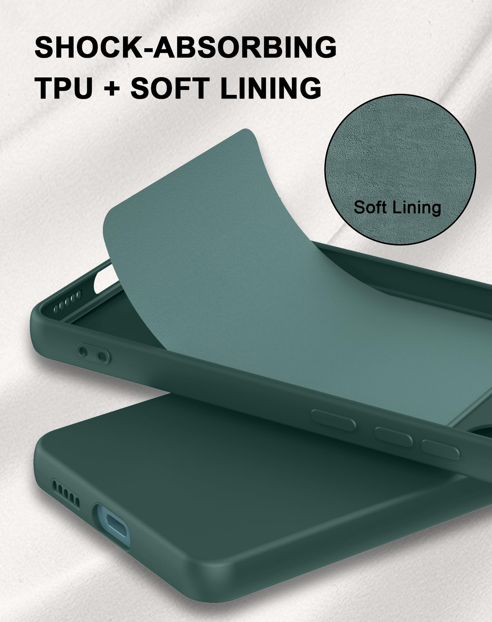 WeiCase Cover per Xiaomi Redmi 13 4G (Non per 5G), Custodia Antiurto con Protezione dello Schermo Integrata, 360° Sottile Cover Transparente Silicone Custodia per Redmi 13 4G, Viola
