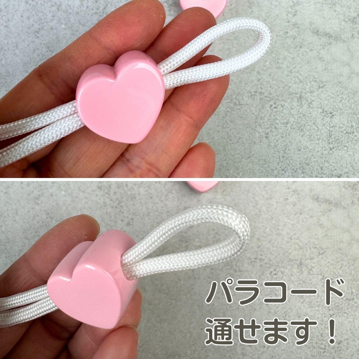 Amazon.co.jp: ミルティクラフト 手芸用 大穴ビーズ ハート 全8色 パラ