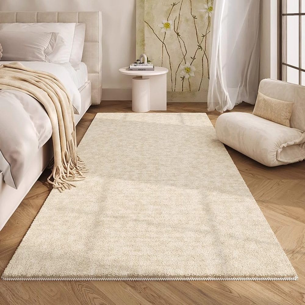 Tapis moelleux et épais lavable en machine pour une décoration propre