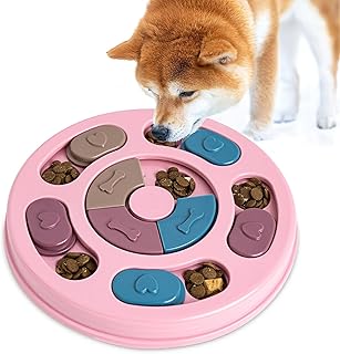 Blanlody Hundespielzeug Intelligenz， Intelligenzspielzeug für Hunde mit Quietschend Interaktives Hundespielzeug mit Beschäftigung， Futterspielzeug Hund für Kleine, Mittlere, Große Hunde und Katzen product image