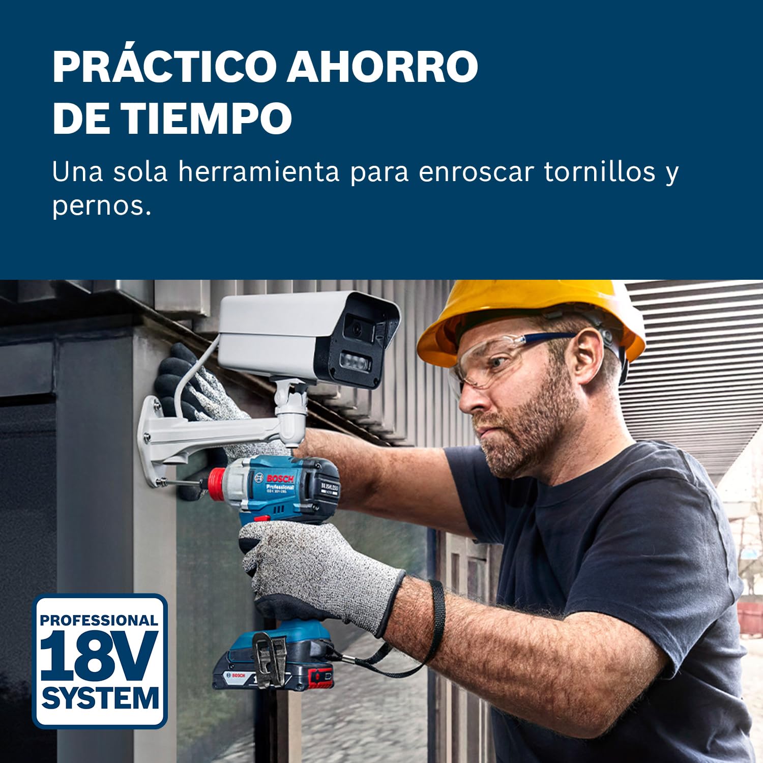Bosch Professional 18V System atornillador de impacto a batería GDX 18V-285 (incl. L-BOXX, sin batería/cargador)