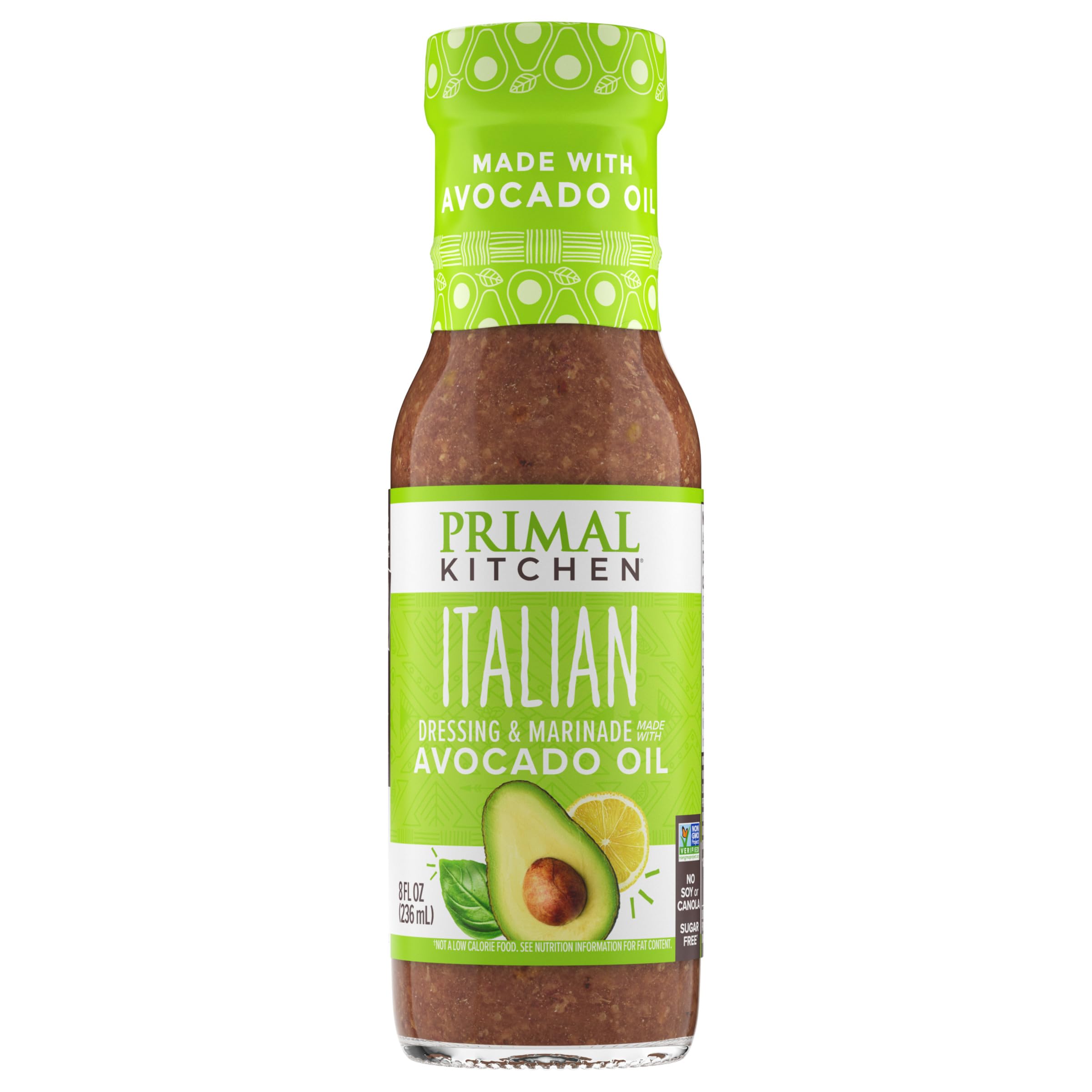 Gluten Free Avocado Oil Vinaigrette & Marinade Italian - 8 fl. oz.