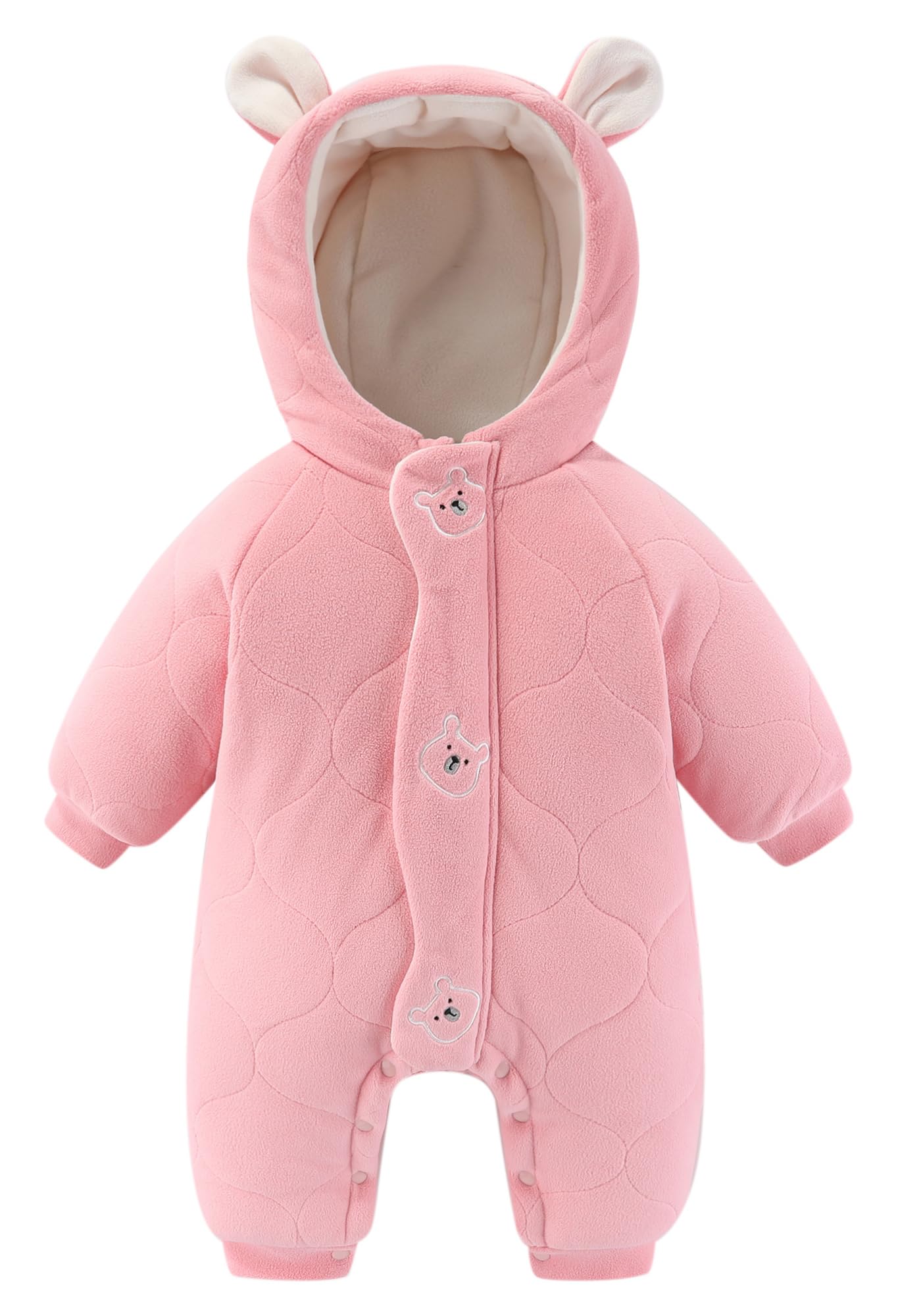 AIEOE Trajes de Nieve para Bebés Niño Ropa de Invierno de Niños Mono de Nieve Niño Traje de Nieve Niña con Capucha
