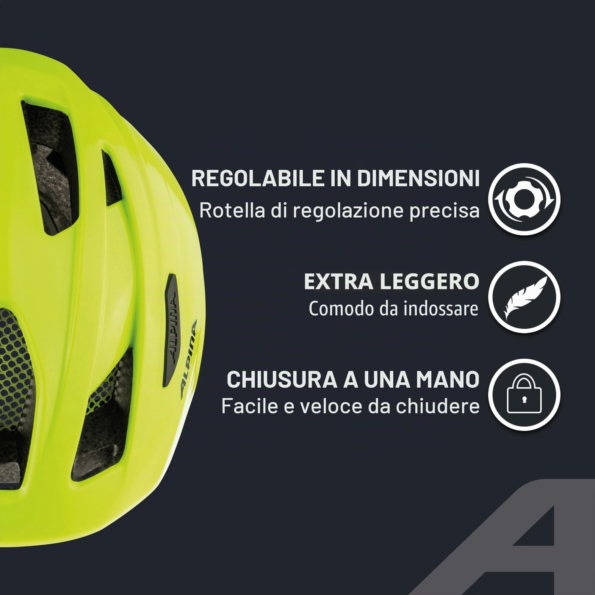 ALPINA Pico Flash, Casco da Bicicletta Unisex Bambino
