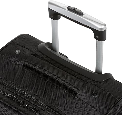 Miniatura 8 de SwissGear - Equipaje suave expandible Sion Negro Carry-On 21-Inch
