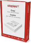 Staples Copy and Printer Paper, 8.5 x 11, 20lb., 10 Reams (5000 Sheets), 92 Bright Paper, White